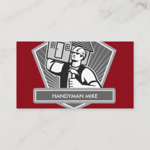 Cool Handyman Construction Business Card