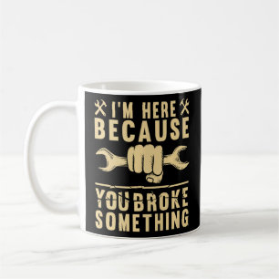 Cool Handyman For Men Dad Mechanic Plumber Electri Coffee Mug