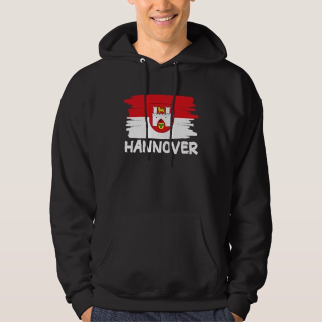Cool Hannover Flag Hoodie (Front)