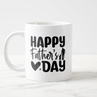 Cool Happy Father's Day Giant  Large Coffee Mug