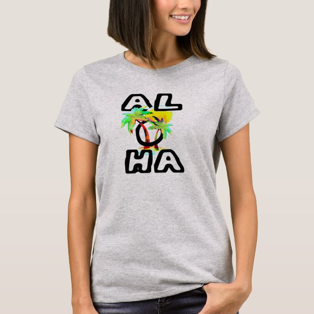 Cool Hawaiin Vacay Aloha Hawaii Vacation Hawaiian  T-Shirt (Front)