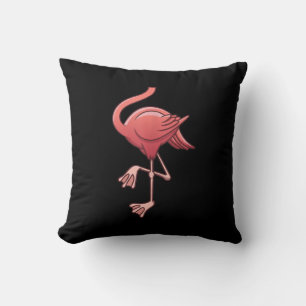 Cool Headless Flamingo Halloween Costume Funny Throw Pillow