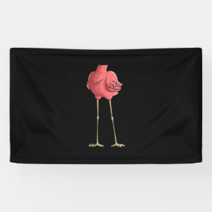 Cool Headless Flamingo Halloween Costume Gifts Banner