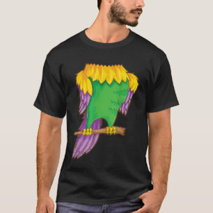 Cool Headless Parrot Halloween Costume Funny Lazy T-Shirt