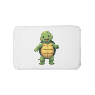 Cool Headless Turtle Halloween Costume _ Funny Laz Bath Mat