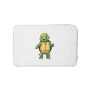 Cool Headless Turtle Halloween Costume _ Funny Laz Bath Mat