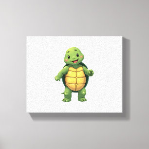 Cool Headless Turtle Halloween Costume _ Funny Laz Canvas Print
