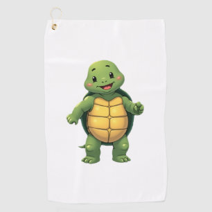 Cool Headless Turtle Halloween Costume _ Funny Laz Golf Towel