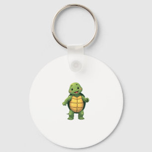 Cool Headless Turtle Halloween Costume _ Funny Laz Keychain
