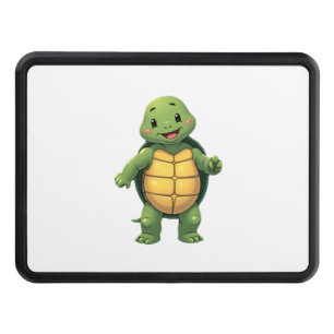 Cool Headless Turtle Halloween Costume _ Funny Laz Trailer Hitch Cover