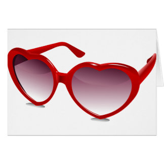 Cool heart shaped sunglasses design