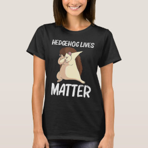 Cool Hedgehog For Men Women Spiny Quills Garden An T-Shirt