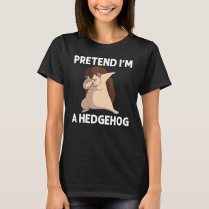 Cool Hedgehog For Men Women Spiny Quills Garden An T-Shirt