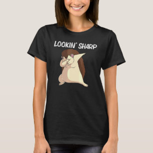 Cool Hedgehog For Men Women Spiny Quills Garden An T-Shirt