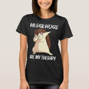 Cool Hedgehog For Men Women Spiny Quills Garden An T-Shirt