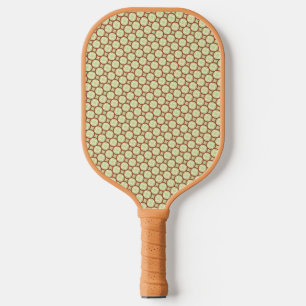 Cool Herringbone Exercise Green Pickleball Paddle