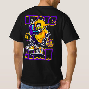 Cool hip-hop skull streetwear urban wear T-Shirt