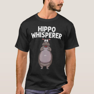 Cool Hippo For Men Women Hippopotamus Zoo Safari H T-Shirt