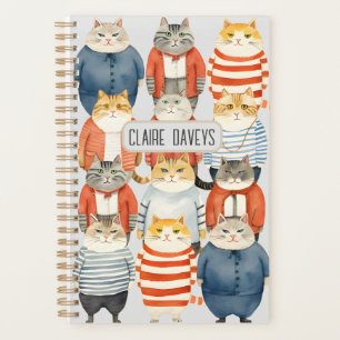 COOL HIPSTER CATS PLANNER