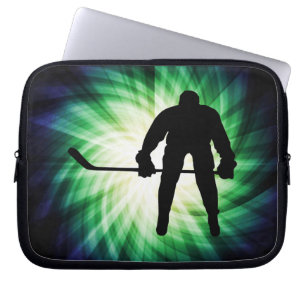 Cool Hockey Player Laptop Sleeve