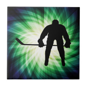 Cool Hockey Player Tile