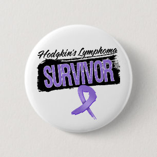 Cool Hodgkin's Lymphoma Survivor 2 Inch Round Button