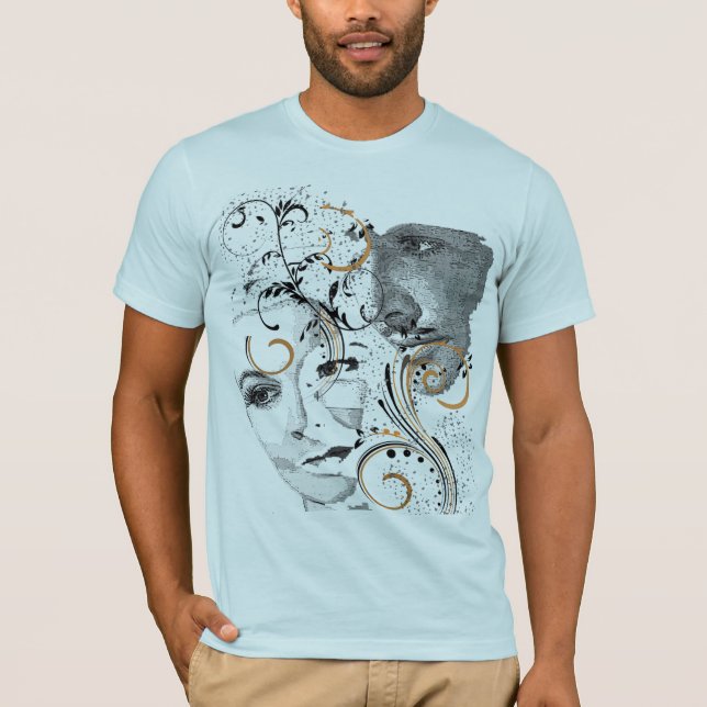 Cool Hollywood Star Vector T-Shirt (Front)