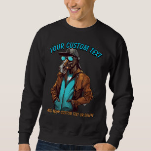 Cool Horse Fashionable Animal Sweatshirt