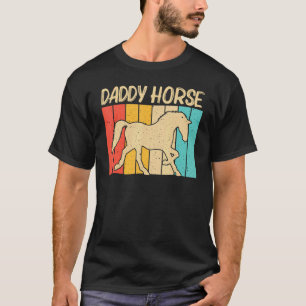 Cool Horse For Men Boys Equestrian Horseback Ridin T-Shirt