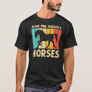 Cool Horse For Men Women Horse Riding Racing Horse T-Shirt