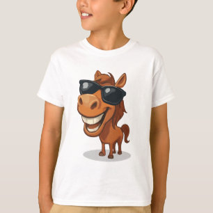 Cool Horse with Shades T-Shirt