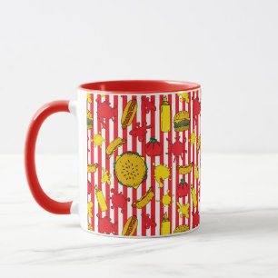 Cool Hot Dog Mustard Burger Ketchup BBQ Party Mug