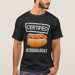 Cool Hotdog Outfit For Men Women Adult Hotdog Hot T-Shirt