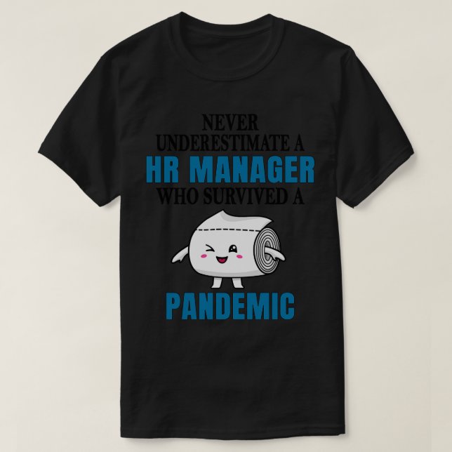 Cool HR Manager Paramedic T-Shirt (Design Front)