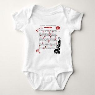 Cool I learned everything I know From leonidas Baby Bodysuit