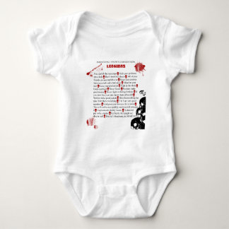 Cool I learned everything I know From leonidas Baby Bodysuit
