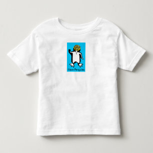 Cool -I love PENGUINS - Animal graphic - Toddler T-shirt
