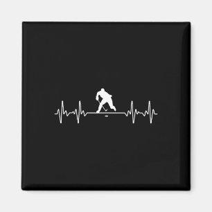 Cool Ice Hockey Art For Men Women Hockey Player An Magnet