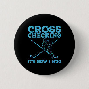 Cool Ice Hockey Art Men Women Field Hockey Lover C 2 Inch Round Button