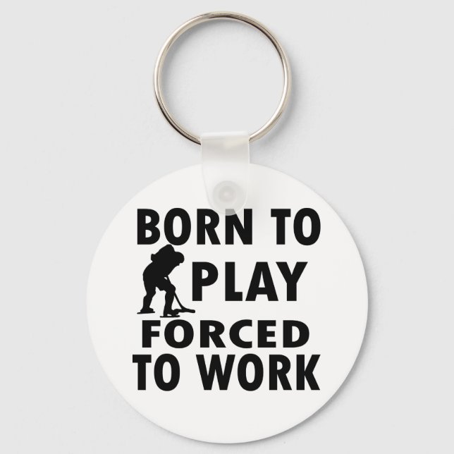 Cool Ice hockey Designs Keychain (Front)