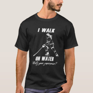 Cool Ice Hockey Player Art For Men Women Ice Hocke T-Shirt