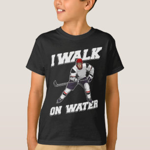 Cool Ice Hockey Player Art For Men Women Ice Hocke T-Shirt