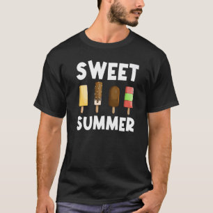 Cool Ice Pop For Men Women Ice Cream Stick Frozen  T-Shirt