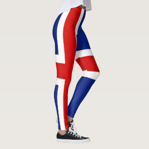 Cool Iceland Flag Fashion Leggings