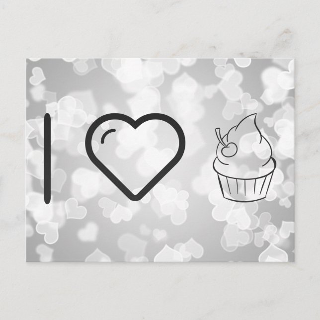 Cool Icing Cupcakes Postcard (Front)