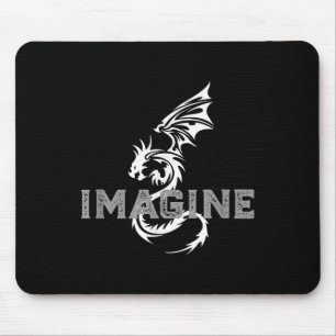 Cool Imagine Tattoo Dragon Mouse Pad