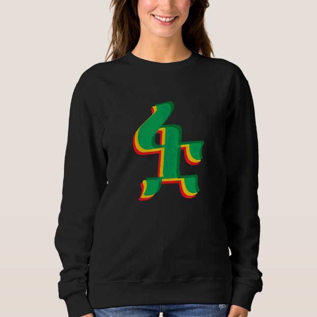 Cool in Amharic Fuwa Sweatshirt (Front)
