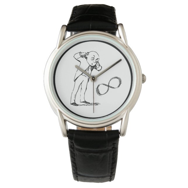 Cool Infinity Symbol Philosophical Watch (Front)