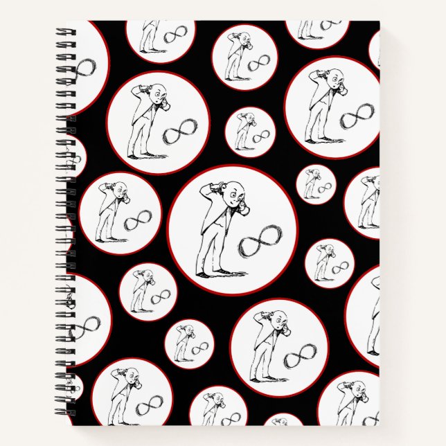 Cool Infinity Symbole Carnet philosophique (Devant)