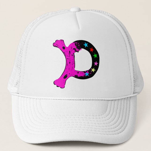 ╚»★Cool Initial D Stylish Trucker Hat★«╝ Hat (Front)